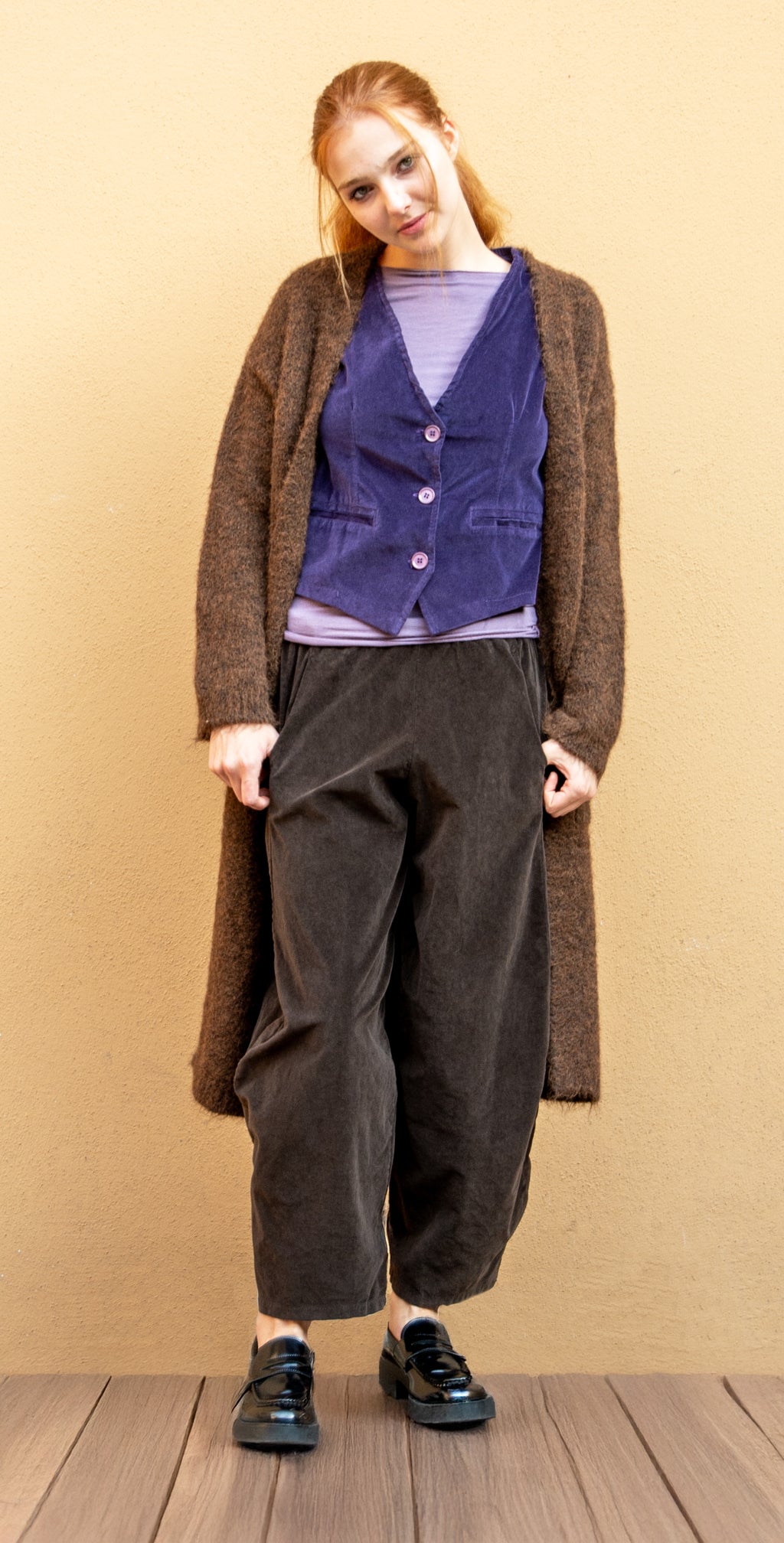 Cardigan n° 45  "’O Vino bbuono"