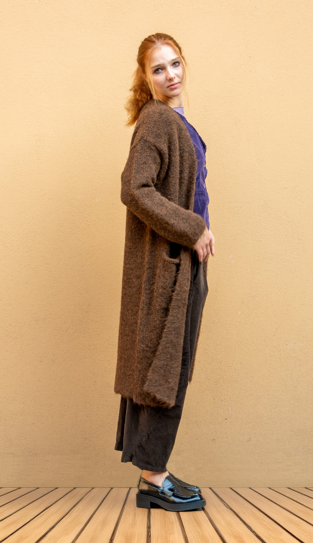 Cardigan n° 45  "’O Vino bbuono"