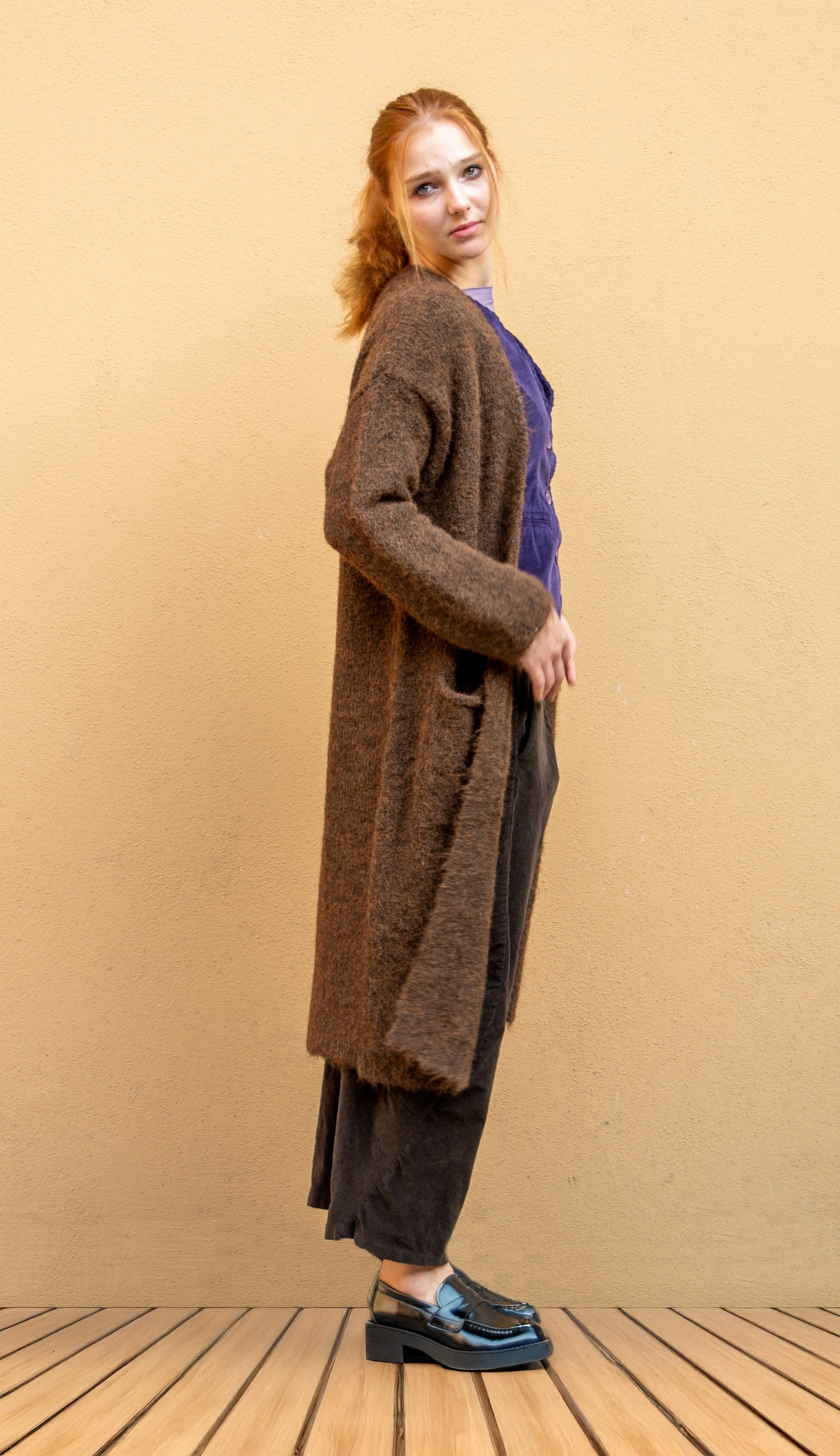 Cardigan n° 45  "’O Vino bbuono"