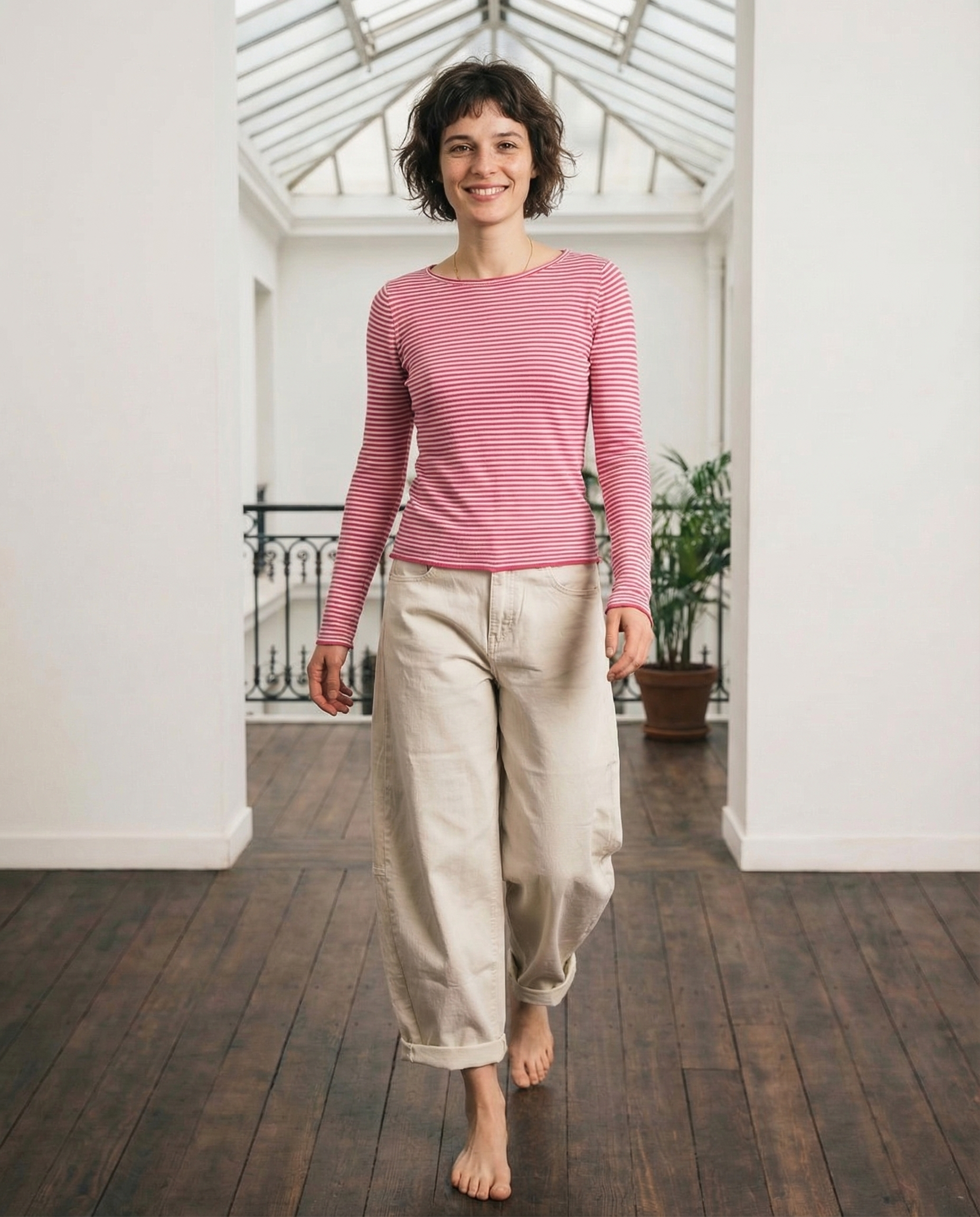 T-Shirt Righe Cashmere n° 11 "L' Esprit"