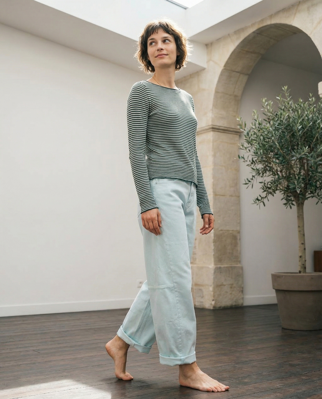 T-Shirt Righe Cashmere n° 11 "L' Esprit"