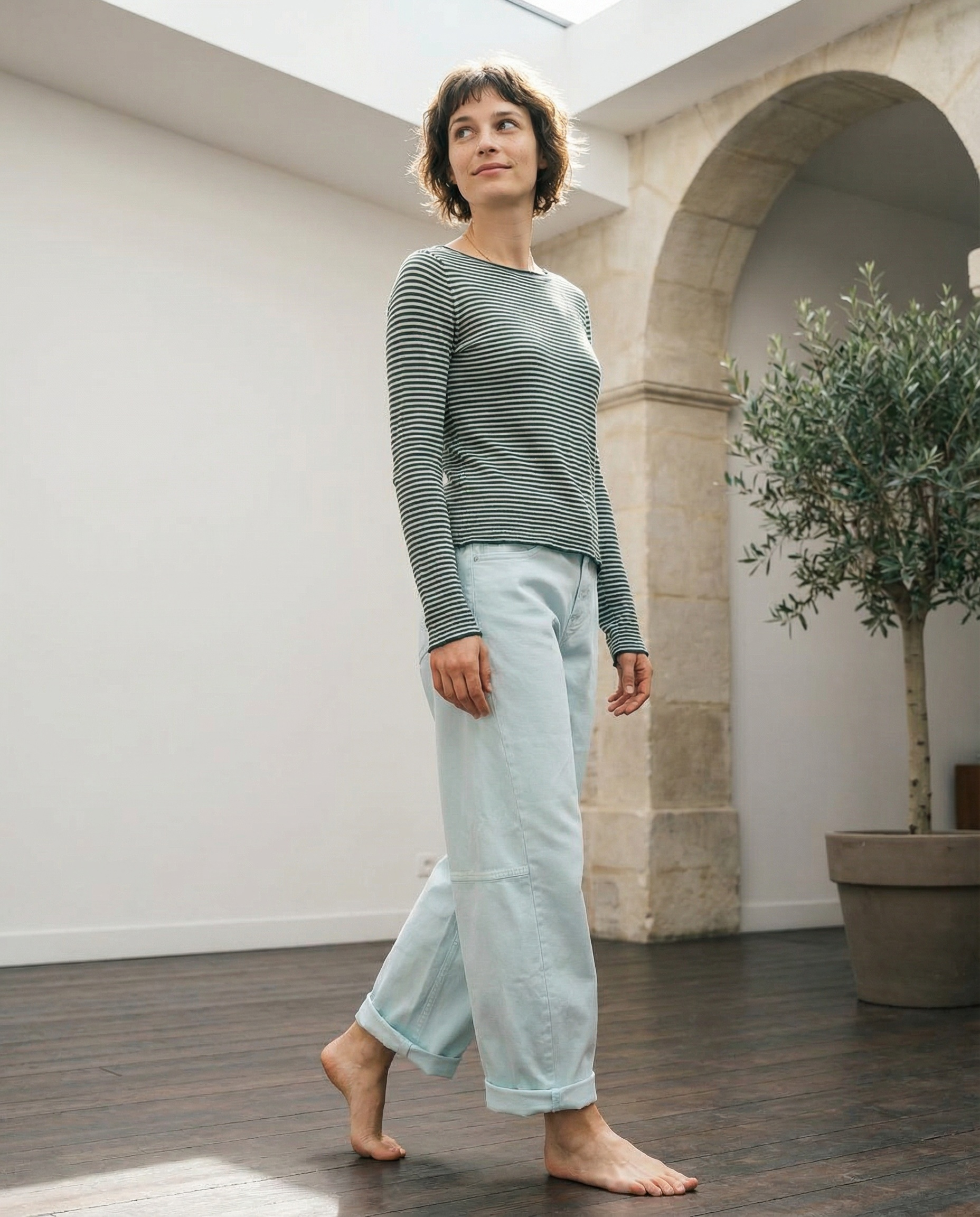 T-Shirt Righe Cashmere n° 11 "L' Esprit"