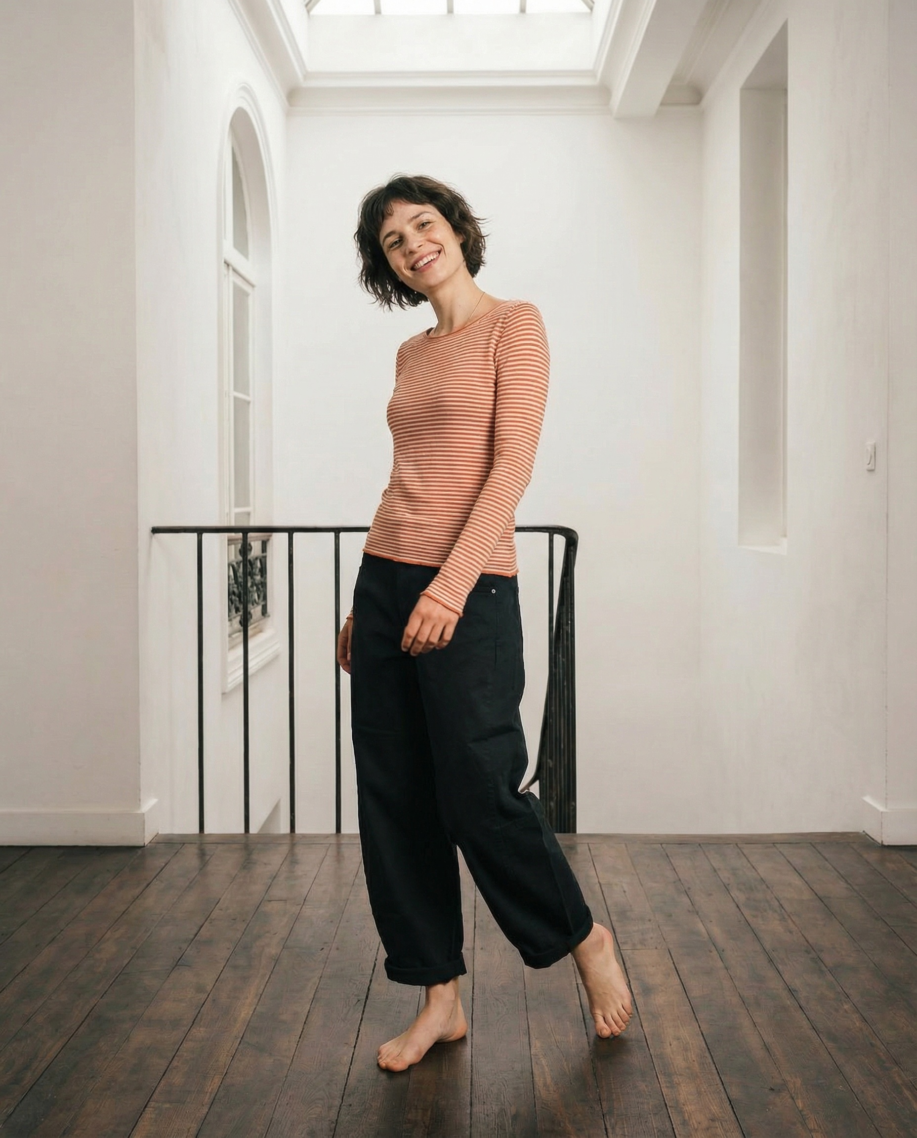 T-Shirt Righe Cashmere n° 11 "L' Esprit"