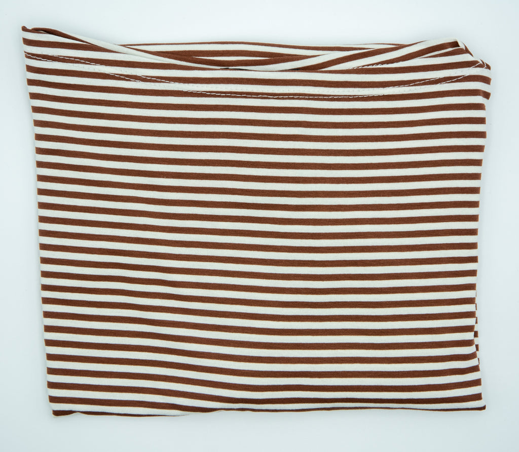 T-Shirt Over Righe Viscosa n° 63 "A Sposa"