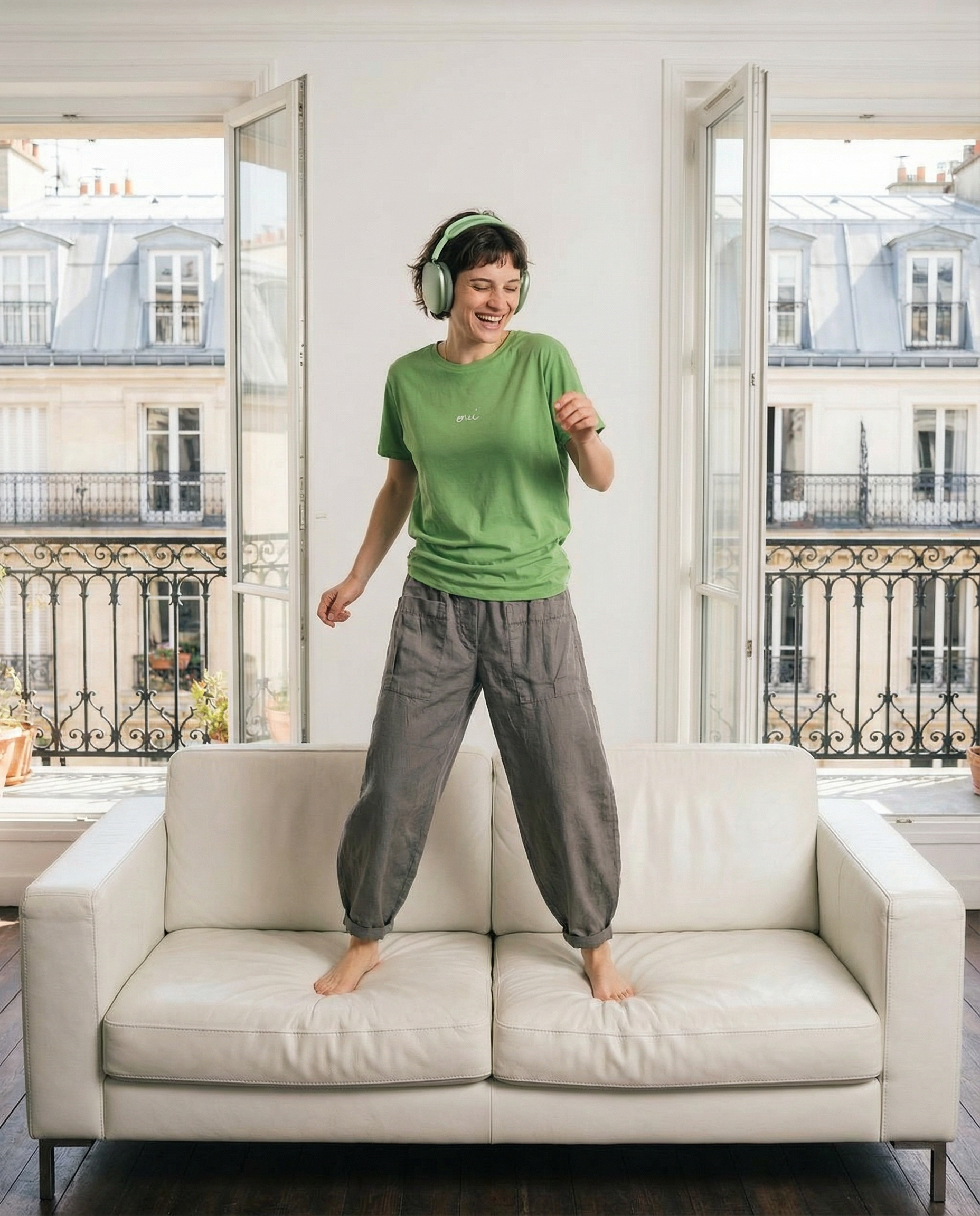 T-Shirt n° 3 "Le Ciel" Manica Corta